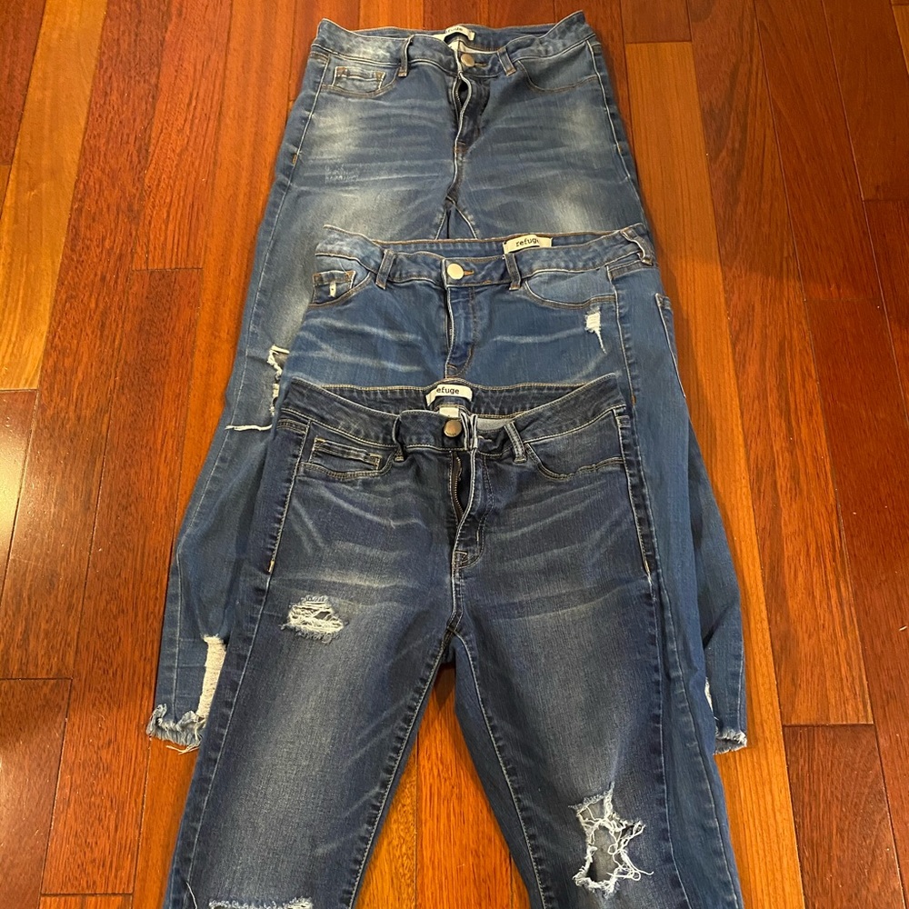 Lot - Charlotte Skinny Boyfriend Destroyed jeans